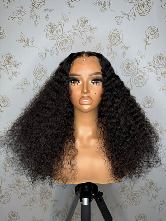 Dominican Curl Lace Frontal Wig