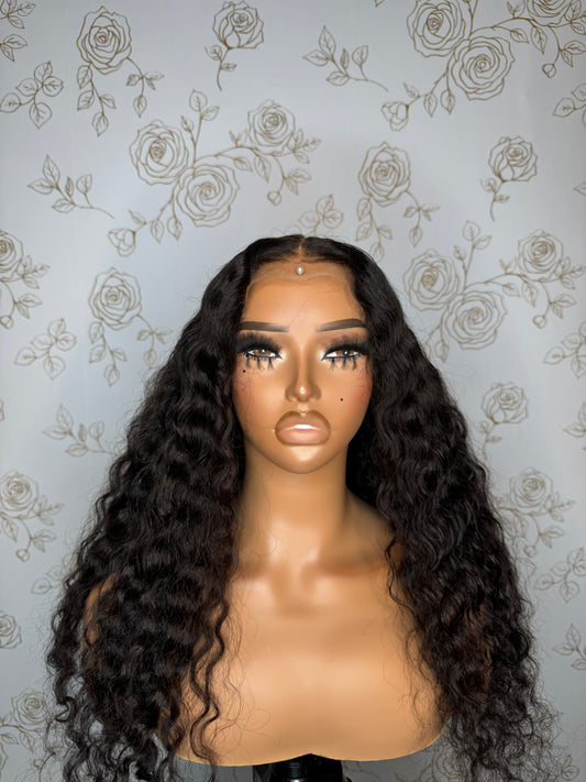 Water Wave Lace Closure Wig